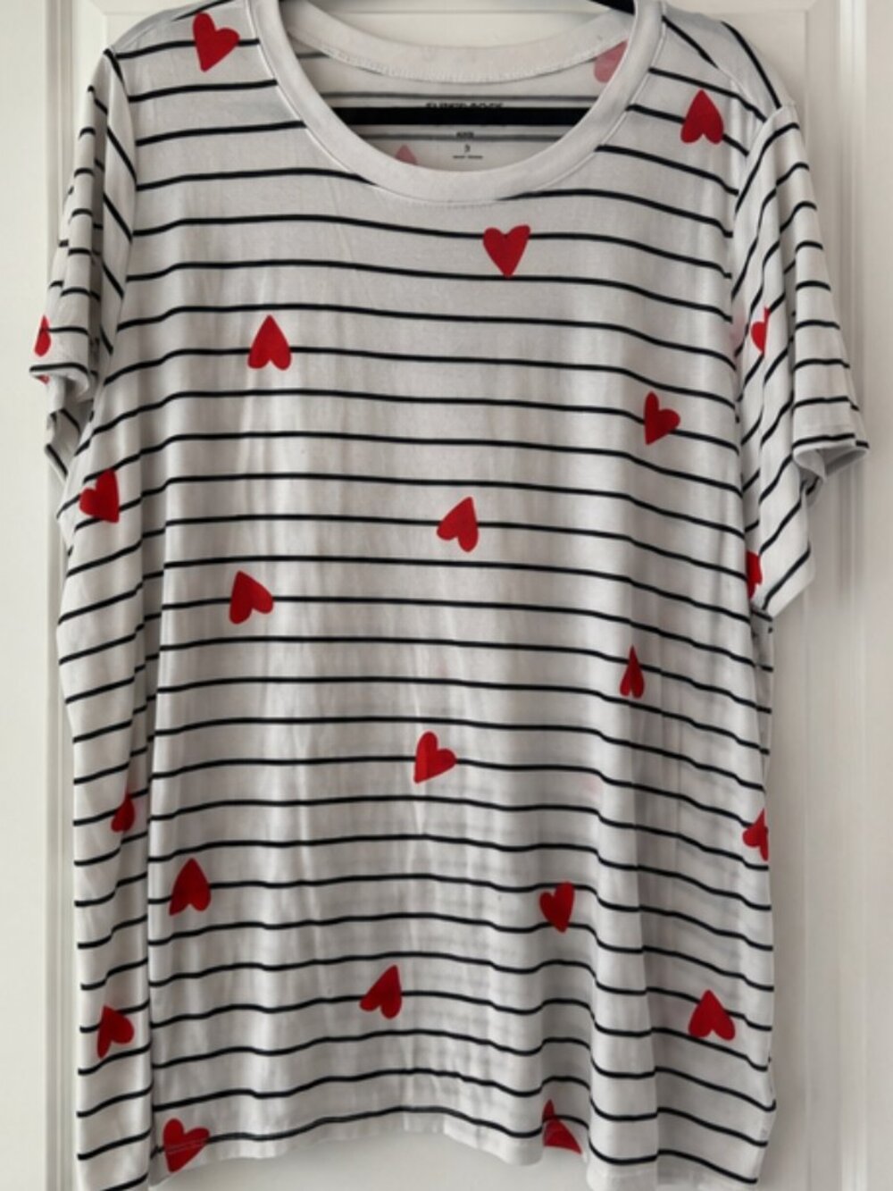 Torrid Super Soft Heart Print Knit Tee – Size 3